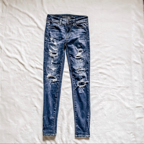 American Eagle Outfitters Denim - American Eagle distressed jeans